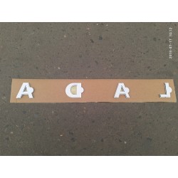 Орнамент задней ляды ваз "LADA"