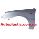 Крыло левое Daewoo Lanos,Sens крашеное цвет 92U (серебро)